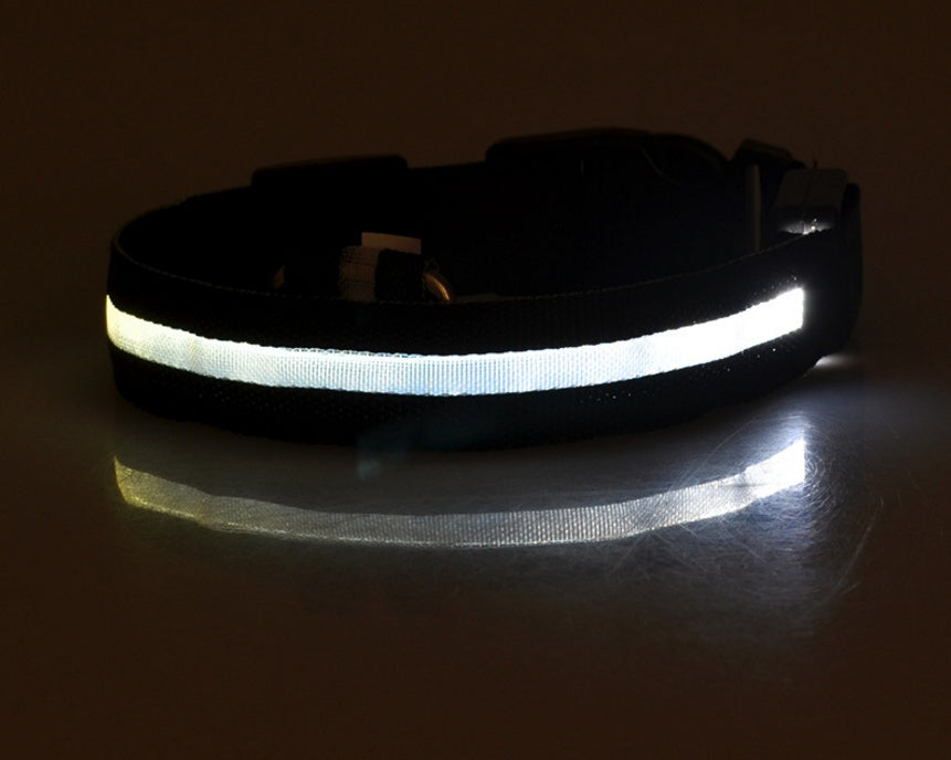GlowUp™ LED Safety Collar for Dogs & Cats