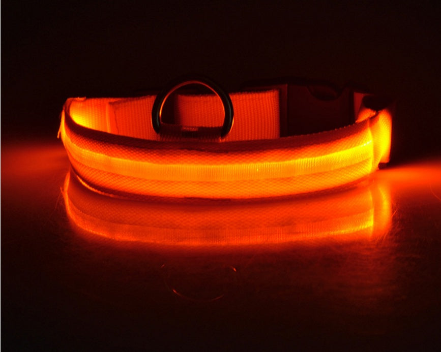 GlowUp™ LED Safety Collar for Dogs & Cats