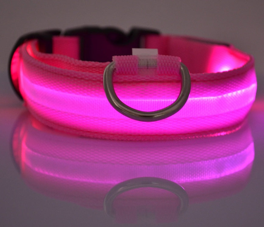 GlowUp™ LED Safety Collar for Dogs & Cats