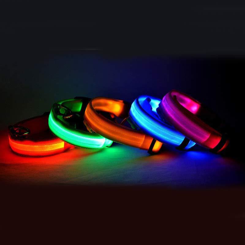 GlowUp™ LED Safety Collar for Dogs & Cats