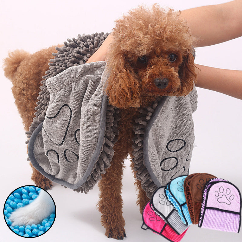 PawDry™ Super Absorbent Pet Towel Robe