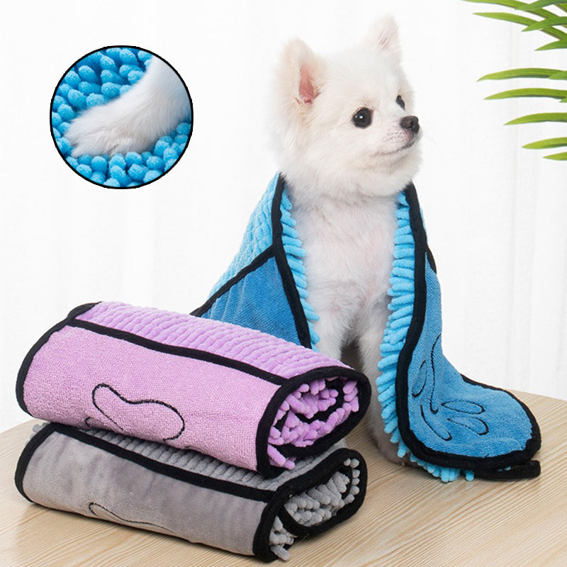 PawDry™ Super Absorbent Pet Towel Robe